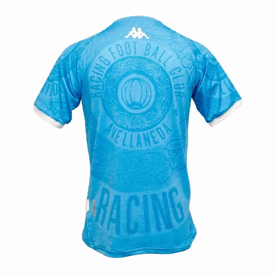 Imagen 2 de 5 de Camisa Kappa Pre Match Racing 2023-CELESTE
