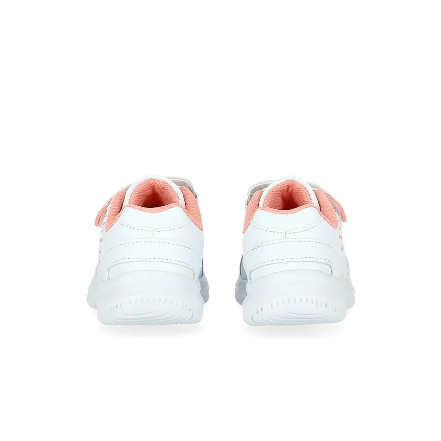 Imagen 5 de 6 de Zapatillas Atomik Casual Velcro Marsella-BLANCO/ROSA