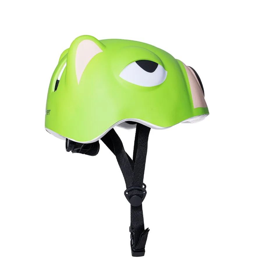 Imagen 2 de 4 de Casco Ciclismo Infantil Ciervo Starsport-VERDE