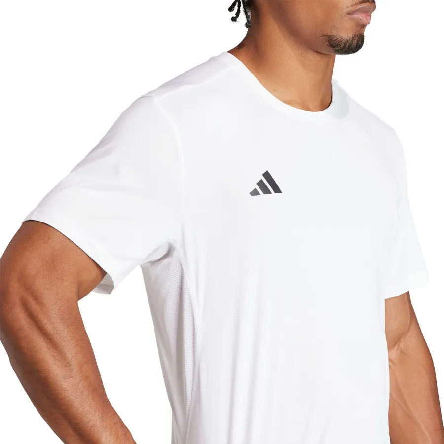 Imagen 4 de 5 de Remera adidas Running Adizero Essentials-BLANCO