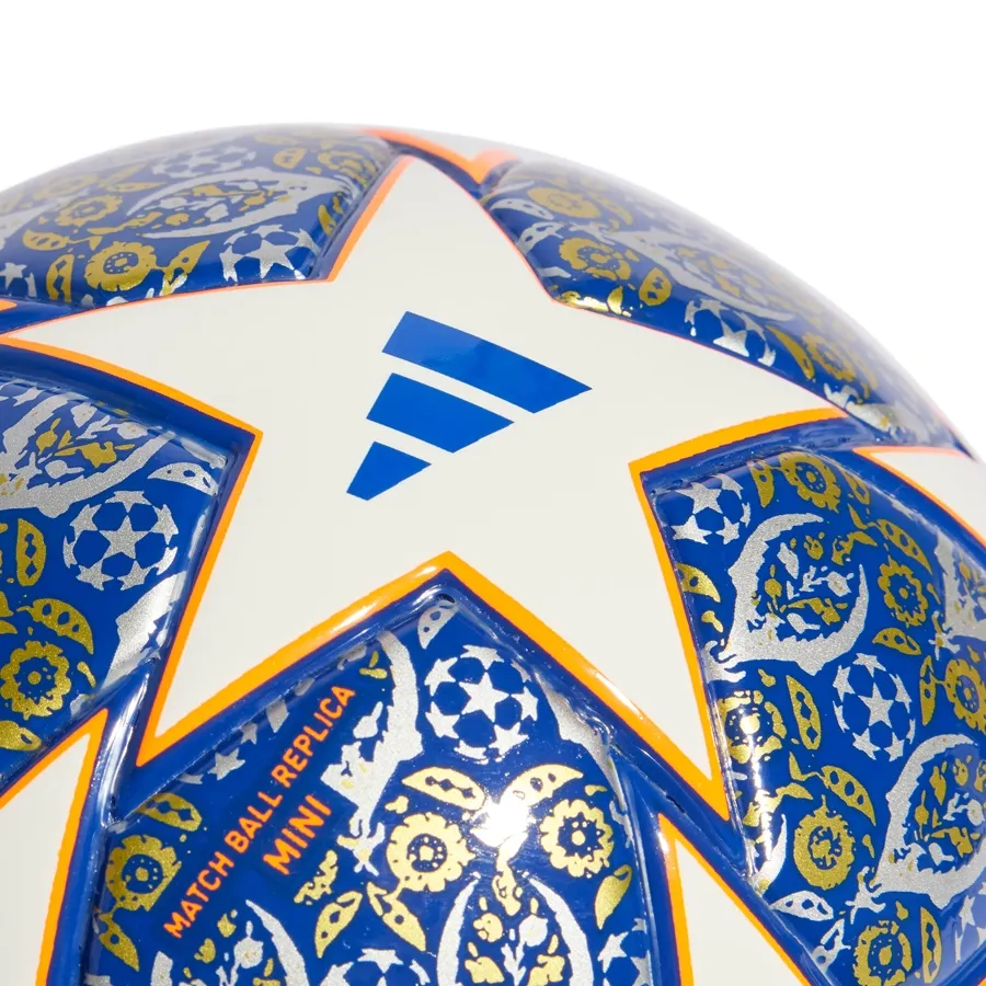 Imagen 2 de 4 de Pelota adidas Ucl Mini Is-BLANCO/AZUL/NARANJA