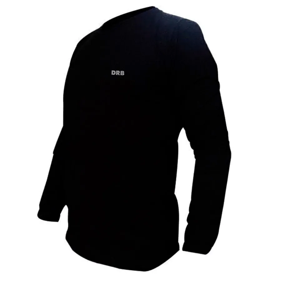 Imagen 1 de 3 de Remera DRB Termica-NEGRO