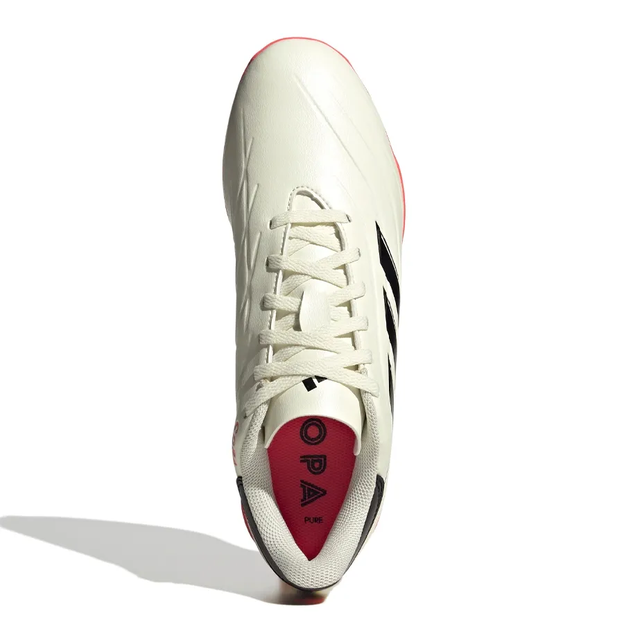 Imagen 4 de 8 de Botines adidas Copa Pure 2 Club-NATURAL/NEGRO/NARANJA FLUOR