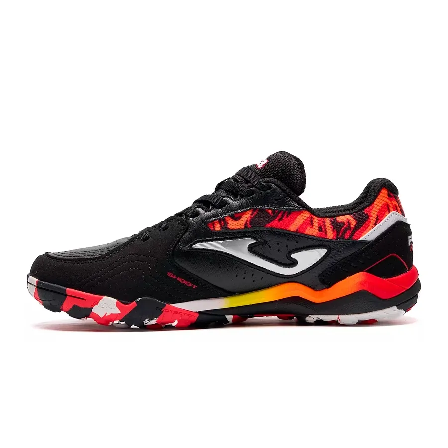 Imagen 1 de 6 de Botines Joma Fs Reactive Tf-NEGRO/NARANJA/PLATA
