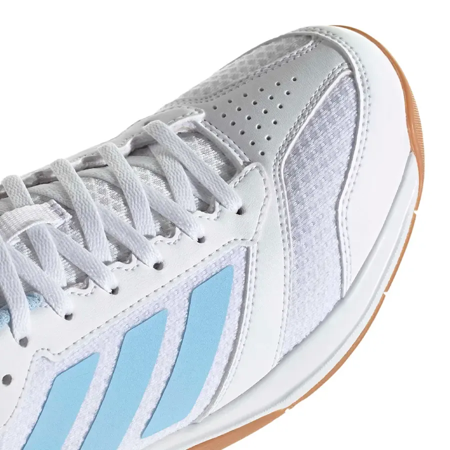 Imagen 5 de 7 de Zapatillas adidas Ligra 8-BLANCO/CELESTE