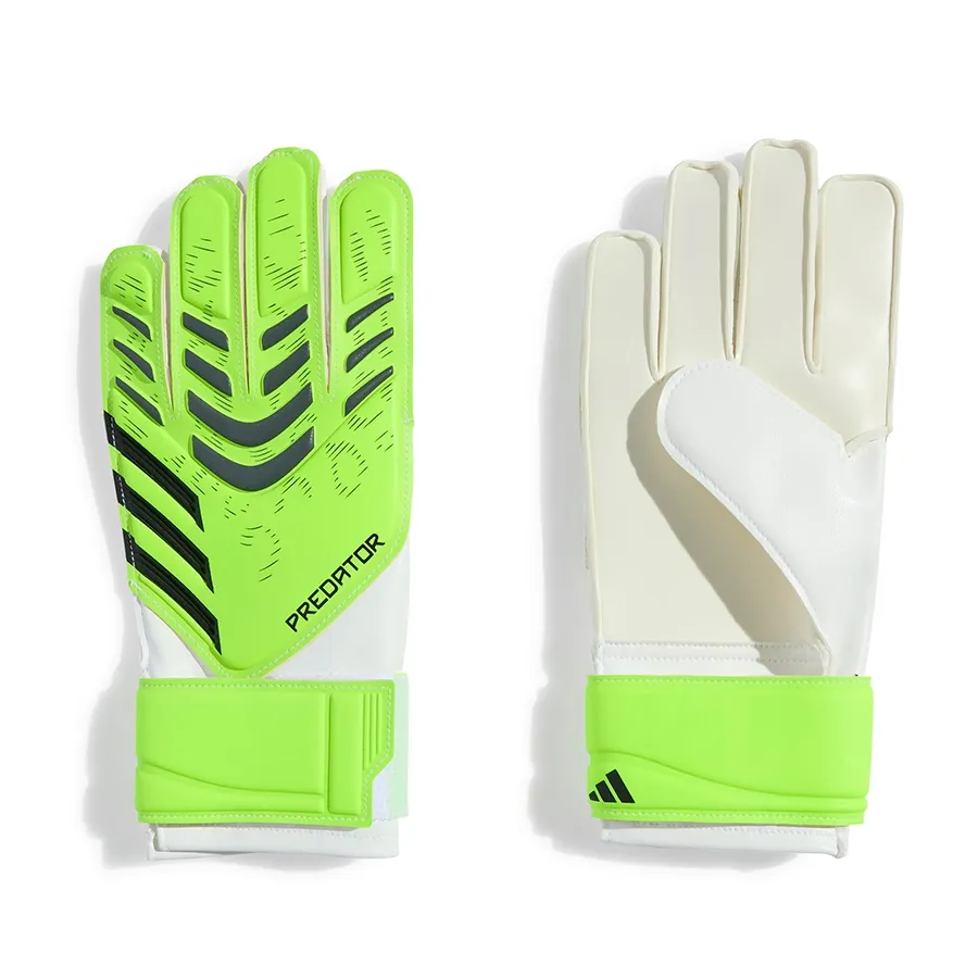 Imagen 0 de 3 de Guantes adidas Predator Training Goalkeeper-BLANCO/AMARILLO FLUOR