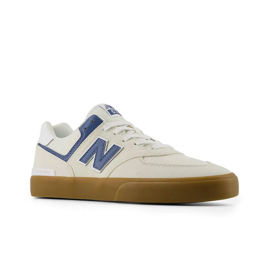 Imagen 1 de 5 de Zapatillas New Balance NB Numeric 574 Vulc-BLANCO/AZUL