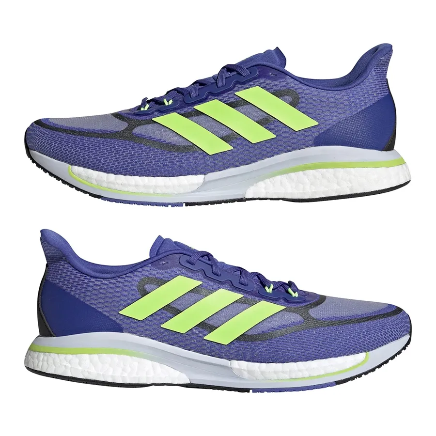Imagen 2 de 5 de Zapatillas adidas Supernova + M-AZUL/LIMA
