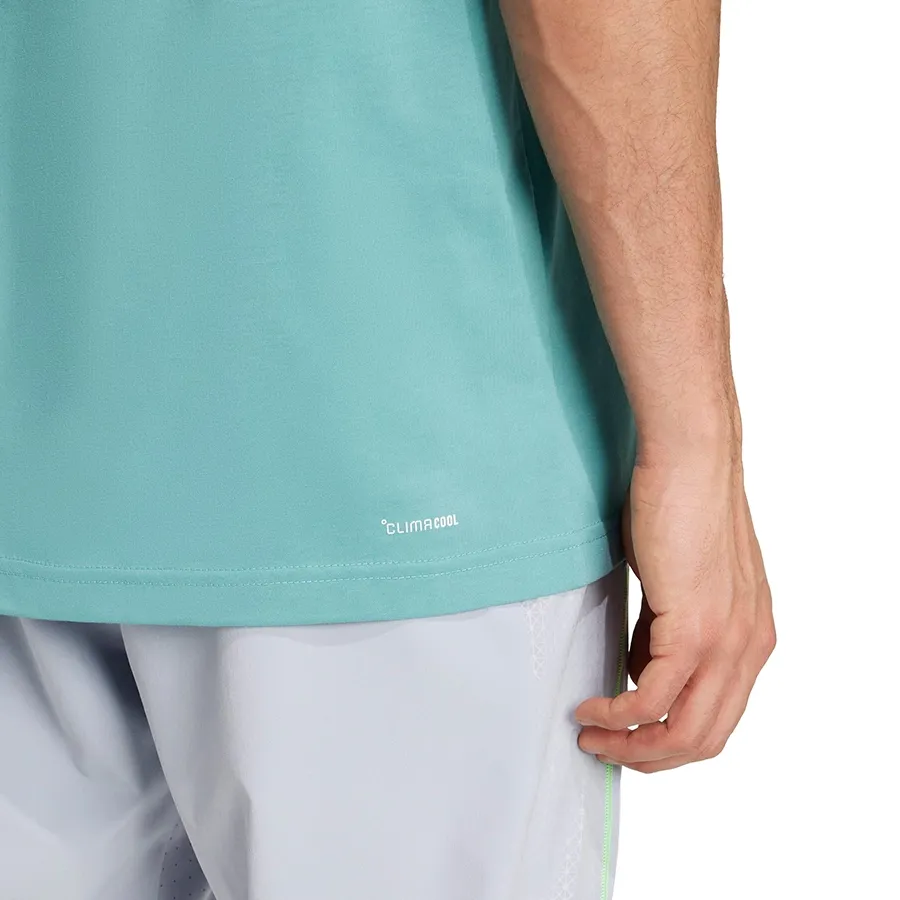 Imagen 3 de 4 de Remera adidas gráfica de entrenamiento-VERDE AGUA