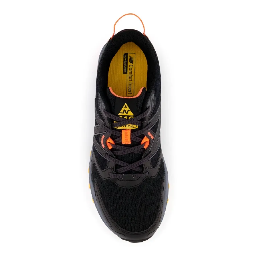 Imagen 3 de 5 de Zapatillas New Balance 410v7-NEGRO/NARANJA FLUOR/AMARILLO