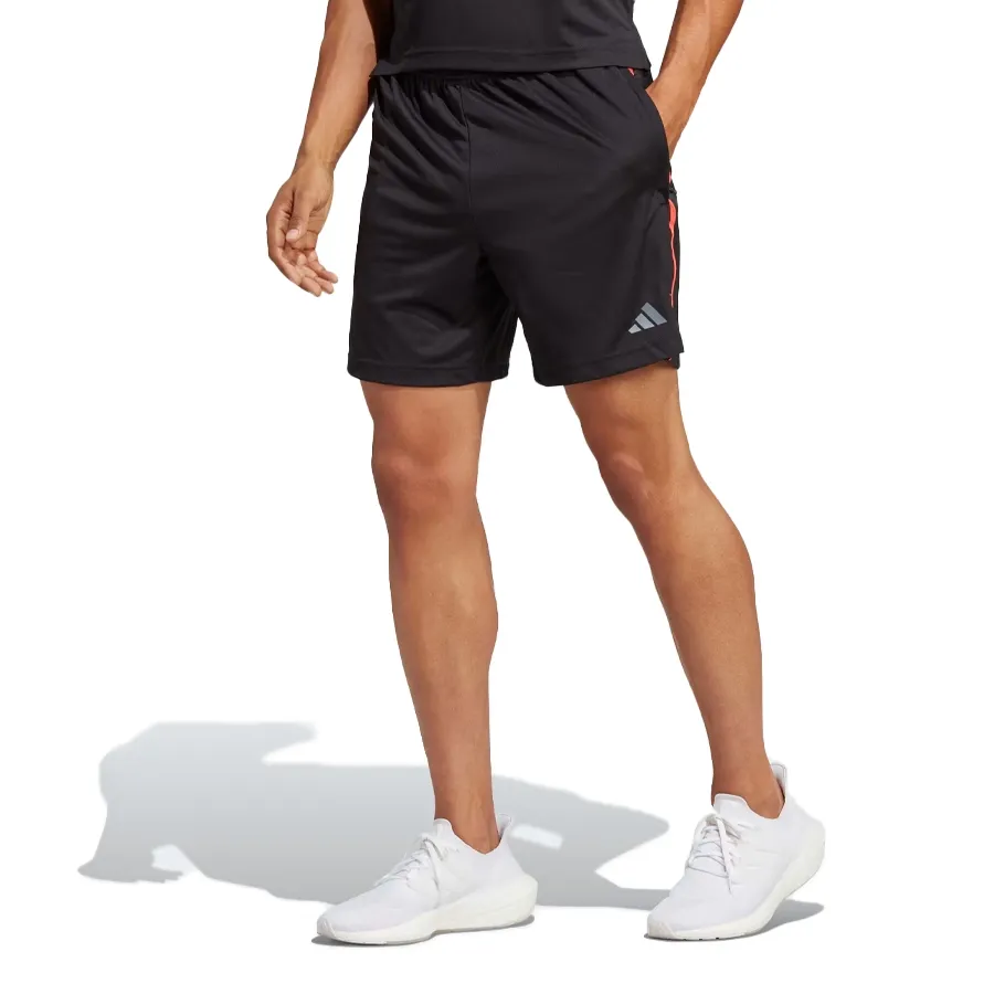 Imagen 1 de 6 de Shorts adidas -NEGRO/NARANJA