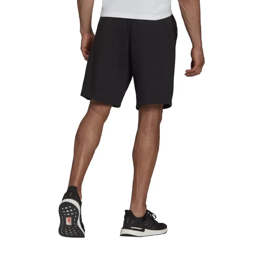 Imagen 1 de 6 de Shorts adidas Sportswear Future Icons Logo Estampado-NEGRO/BLANCO
