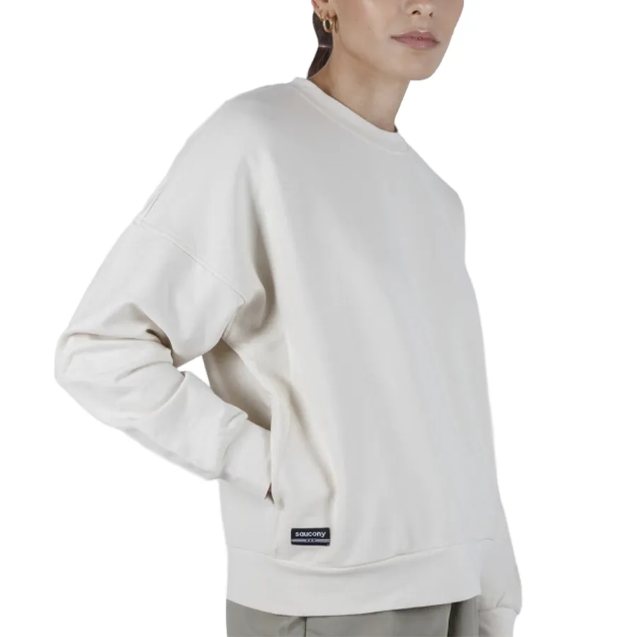 Imagen 2 de 6 de Buzo Saucony Hoodie Recovery Crew-BEIGE