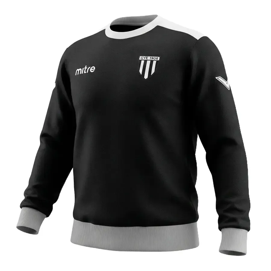 Imagen 0 de 2 de Buzo Mitre Condor Gimnasia y Esgrima de Mendoza Jr 24-NEGRO/GRIS