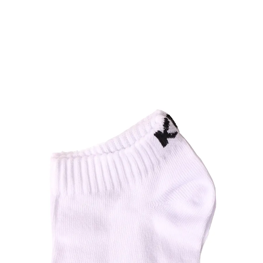 Imagen 1 de 3 de Medias Kappa Low socks X3-BLANCO/NEGRO