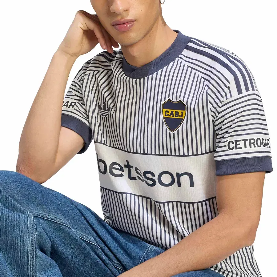 Imagen 4 de 6 de Camiseta adidas originals Alternativa Boca Juniors 26/27-BLANCO/AZUL