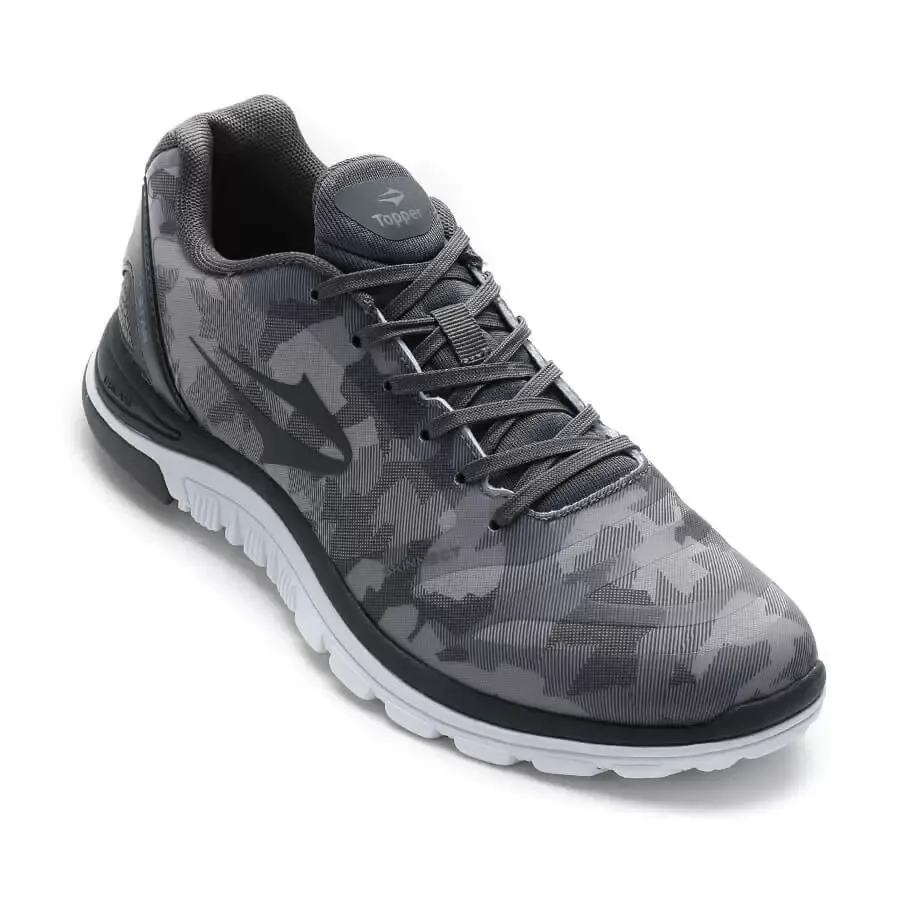 Imagen 3 de 4 de Zapatillas Topper Stretch Iii-GRAFITO/GRIS