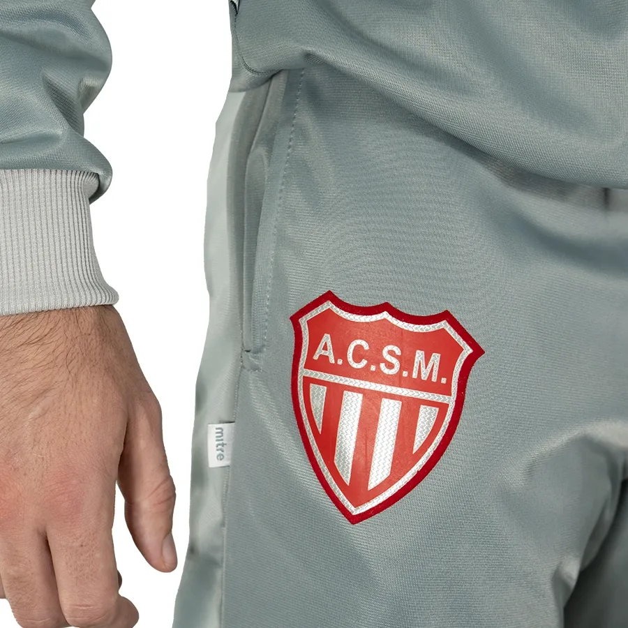 Imagen 3 de 4 de Pantalón Mitre Blake Frizado San Martin-GRIS/ROJO