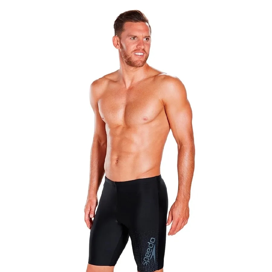 Imagen 1 de 4 de Speedo Gala Logo Jammer-NEGRO/GRIS