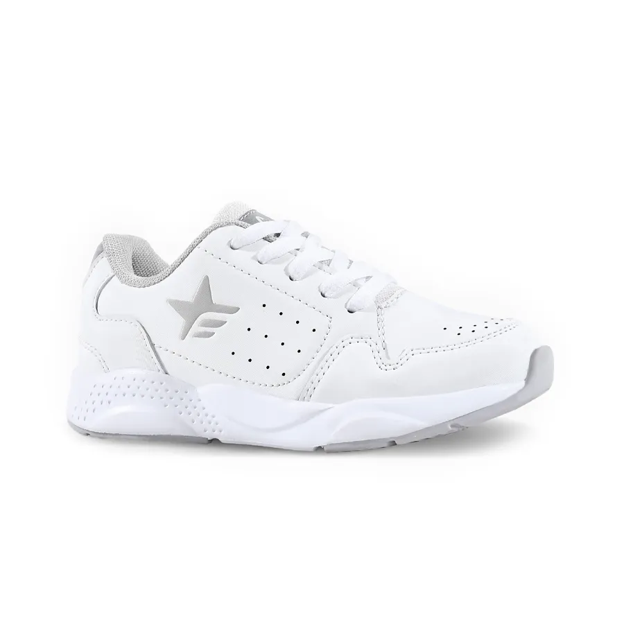 Imagen 0 de 4 de Zapatillas Footy Escolar Cambridge-BLANCO/GRIS