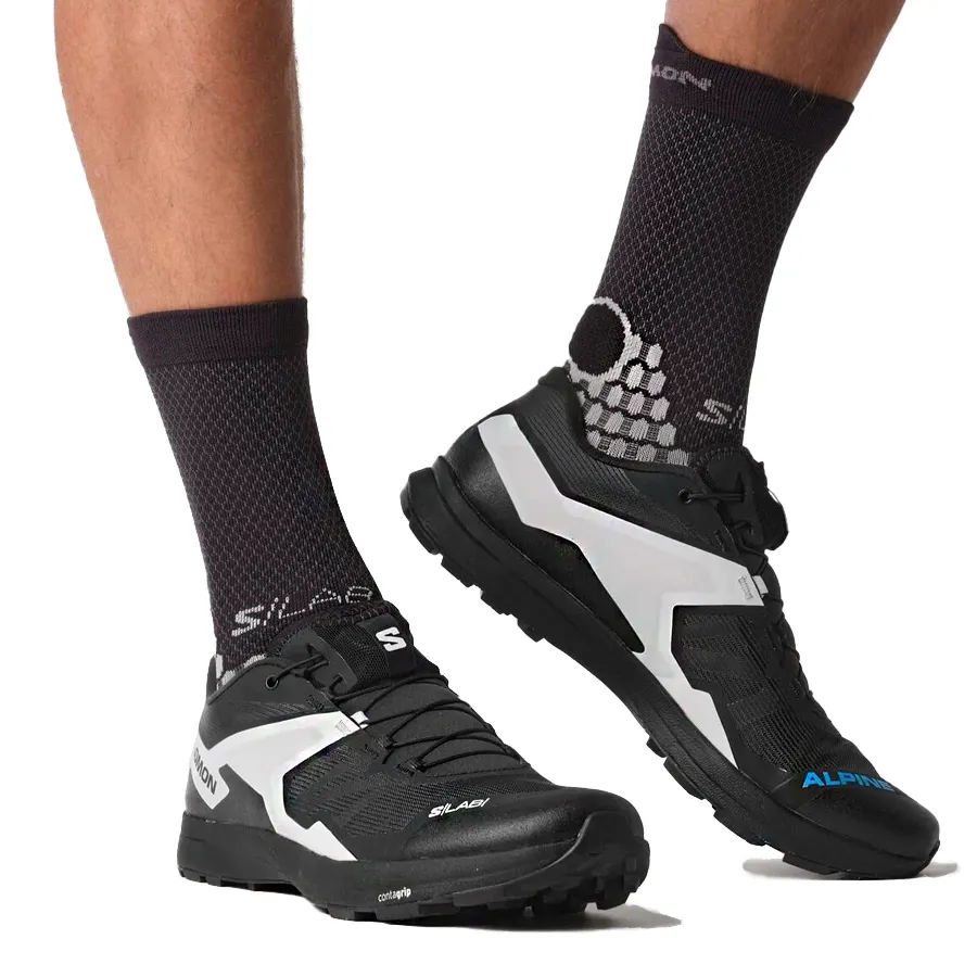 Imagen 1 de 5 de Zapatillas Salomon S Lab Alpine-NEGRO/BLANCO/AZUL