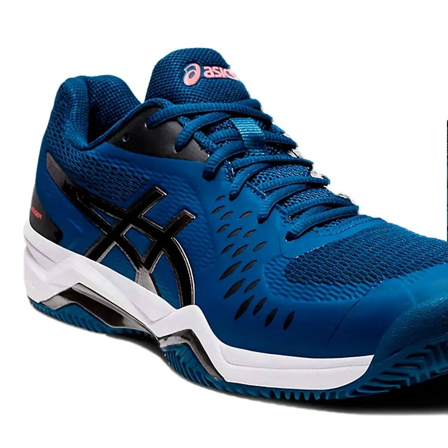 Imagen 4 de 6 de Zapatillas Asics Gel Challenger 12 Clay-AZUL/NEGRO