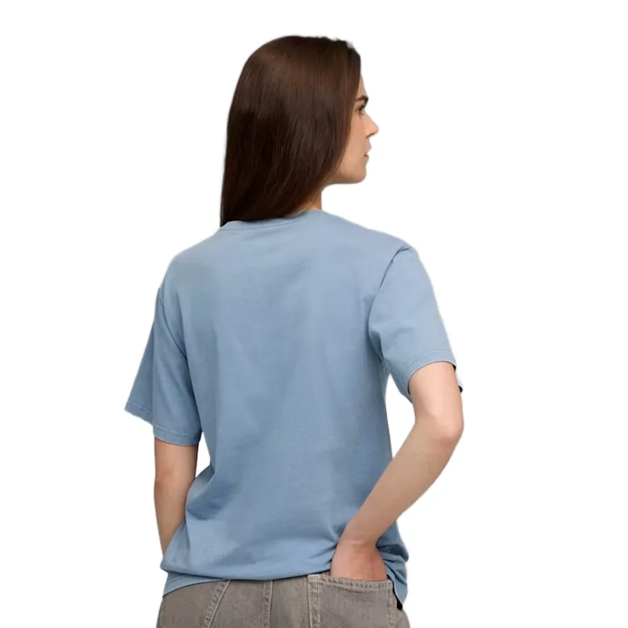 Imagen 1 de 4 de Remera Puma Essentials Elevated Relaxed Wash Tee-CELESTE