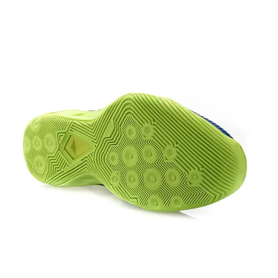 Imagen 2 de 4 de Zapatillas Asics Volley Elite Ff Mt-VERDE FLUOR/AZUL/NEGRO