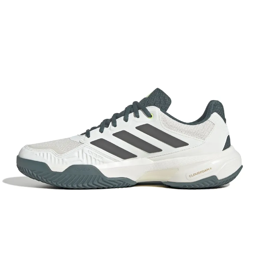 Imagen 2 de 7 de Zapatillas adidas Courtjam Control 3-HUESO/VERDE OSCURO