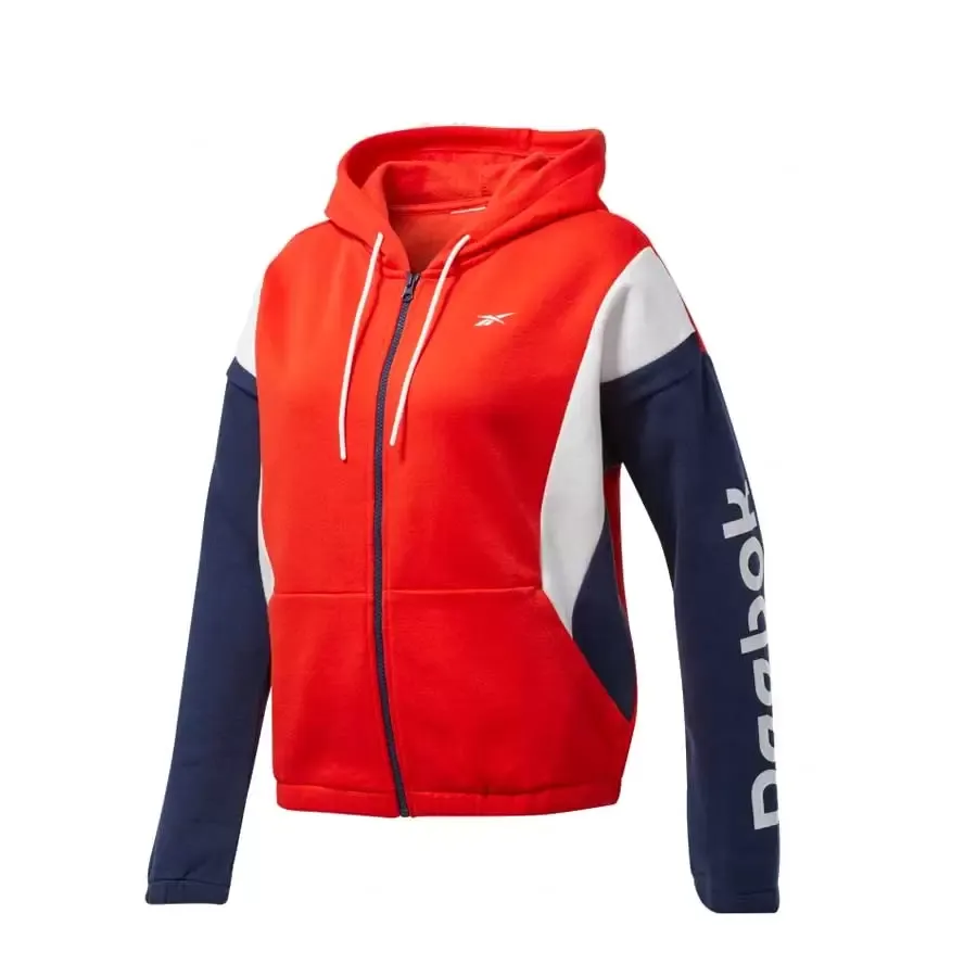 Imagen 3 de 5 de Campera Reebok Te Linear Logo Fl F-ROJO/AZUL/BLANCO