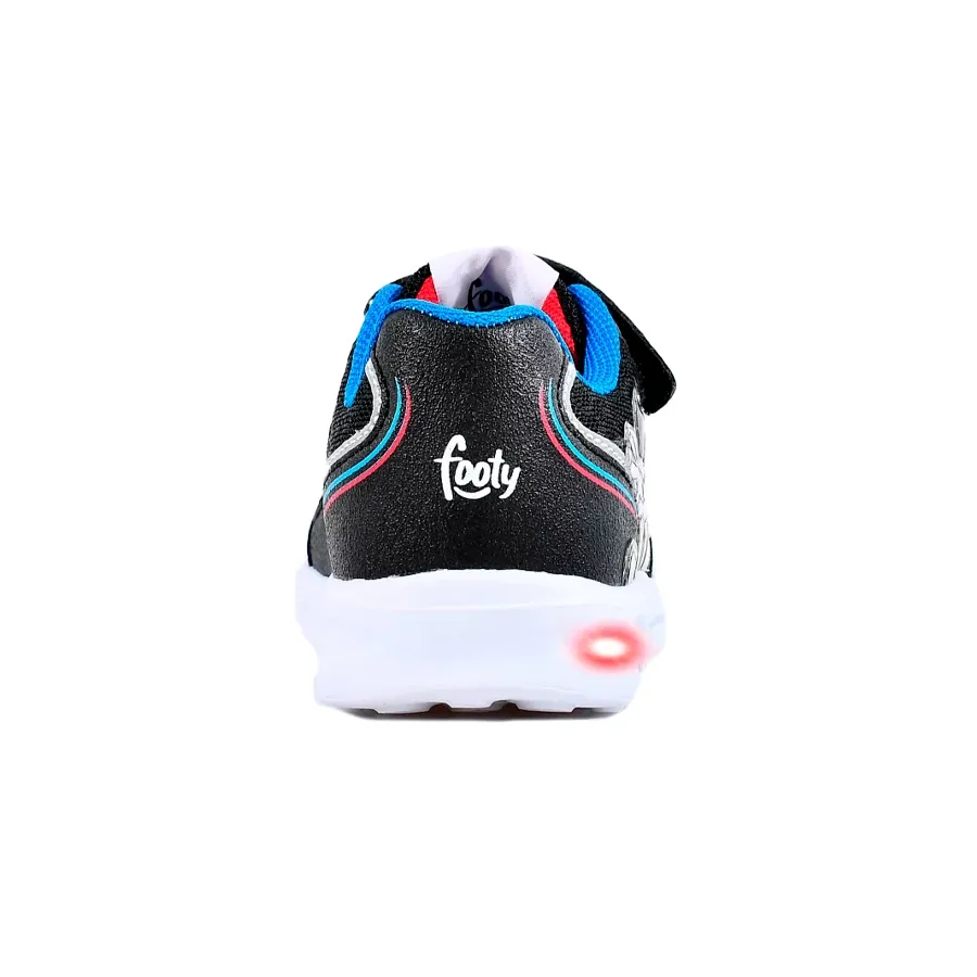 Imagen 2 de 4 de Zapatillas Footy Mickey Happy-NEGRO/AZUL/ROJO