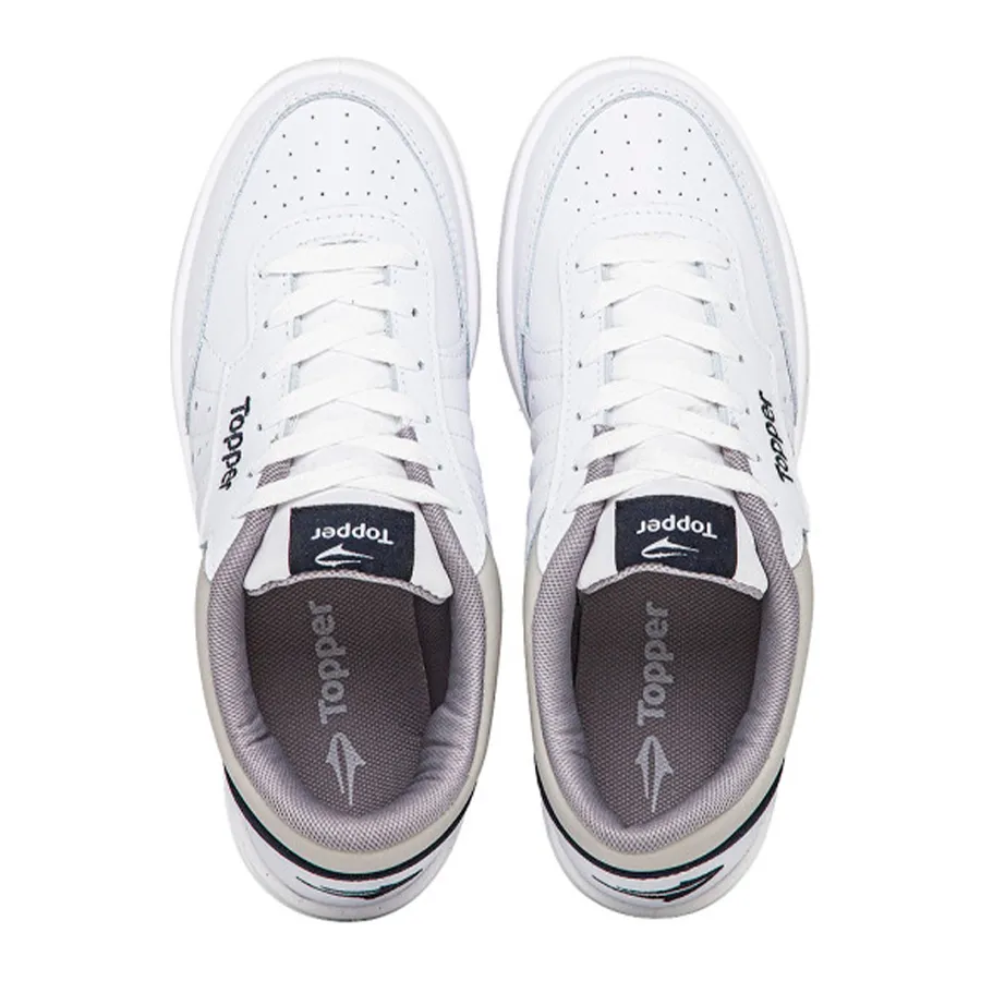 Imagen 2 de 4 de Zapatillas Topper X-Forcer-BLANCO/GRIS/AZUL
