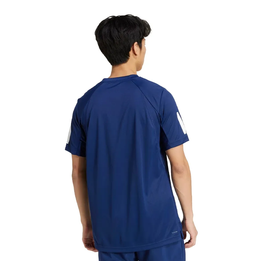 Imagen 1 de 6 de Remera adidas Tenis Club Climacool-MARINO/BLANCO