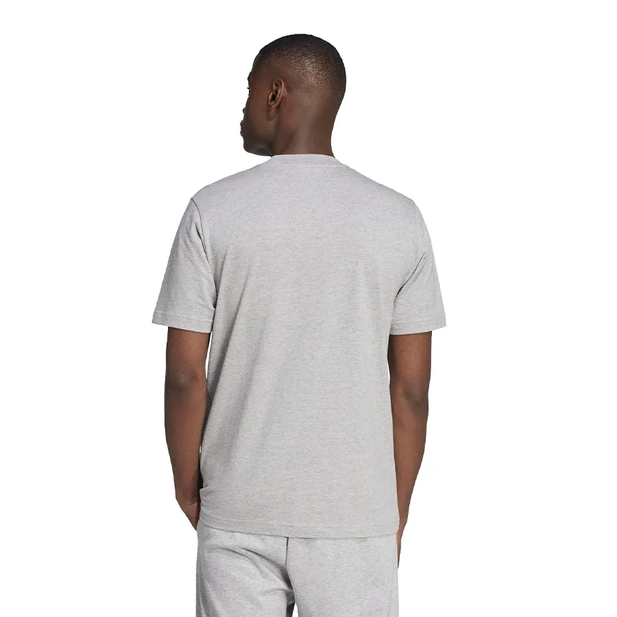 Imagen 1 de 4 de Remera adidas Essentials Big Logo-GRIS/NEGRO