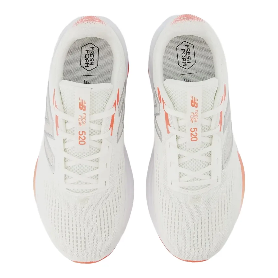 Imagen 3 de 5 de Zapatillas New Balance Fresh Foam 520 v9-GRIS/CHOCOLATE/CORAL FLUO