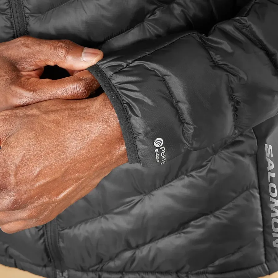 Imagen 3 de 5 de Campera Salomon Outline Primaloft Hdy-NEGRO