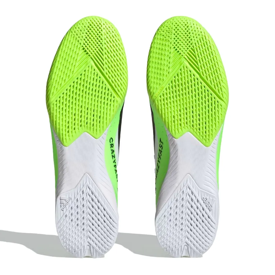 Imagen 7 de 10 de Botines adidas X Crazyfast.3-BLANCO/VERDE FLUOR/NEGRO