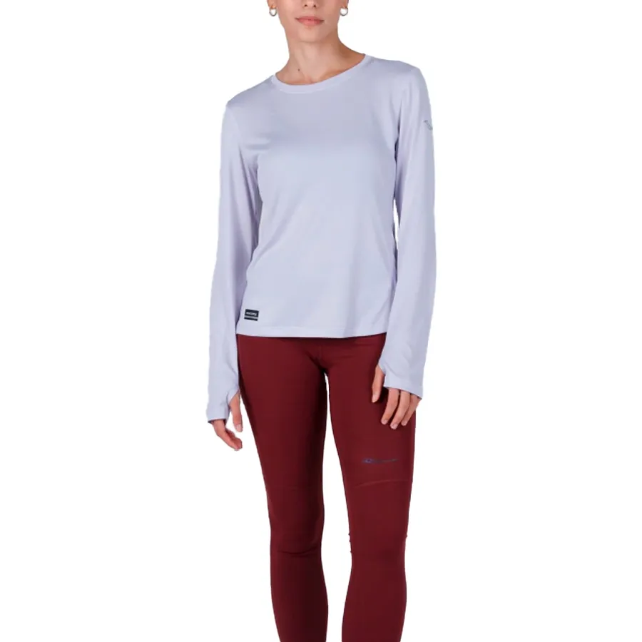 Imagen 2 de 5 de Remera Saucony Stopwatch Graphic Long Sleeve-LAVANDA