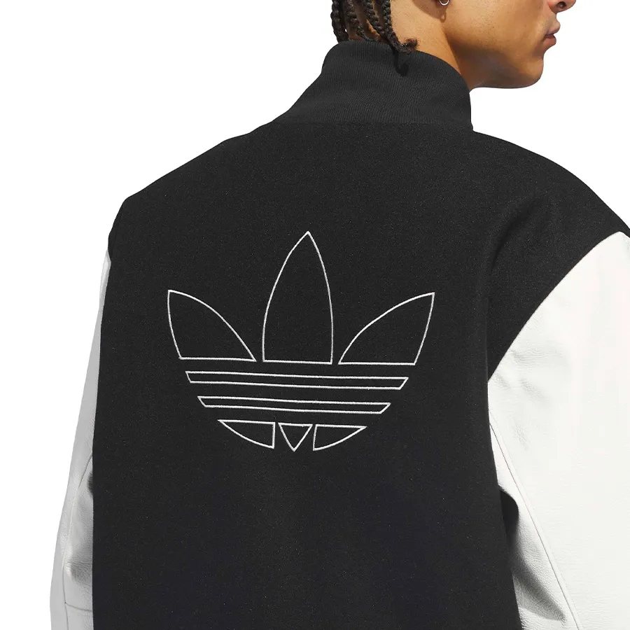 Imagen 6 de 7 de Campera adidas originals Varsity Basketball-NEGRO/BLANCO