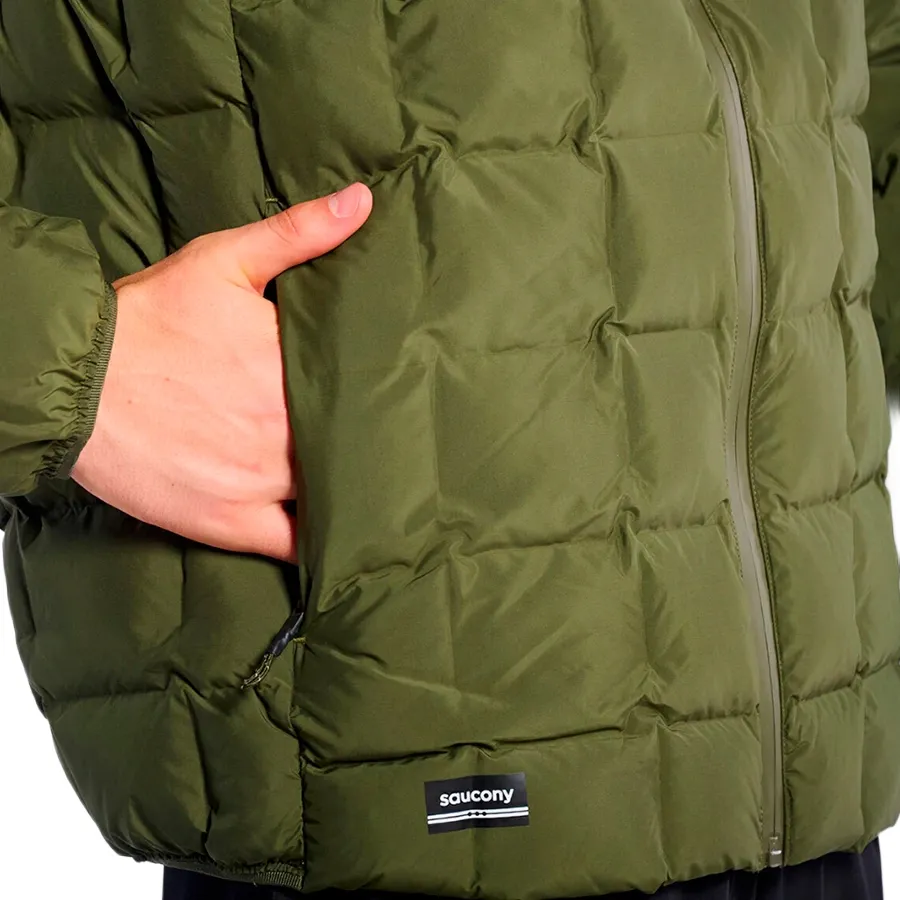 Imagen 4 de 6 de Campera Saucony Surge D-Heat-VERDE