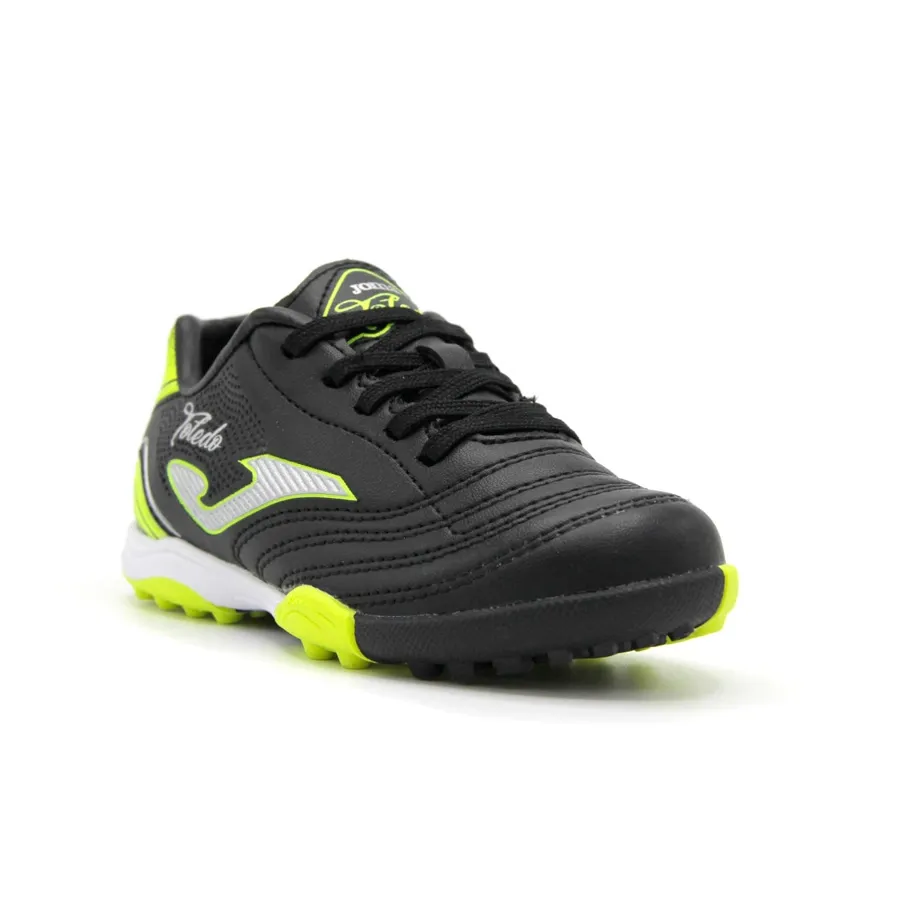 Imagen 2 de 5 de Botines Joma Toledo Turf Jr V4-NEGRO
