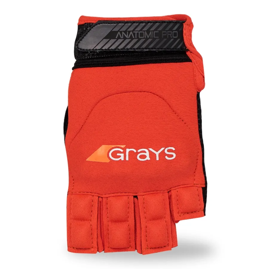 Imagen 0 de 4 de Guantes Grays Hockey Anatomic Pro  Talle XS-ROJO/NEGRO