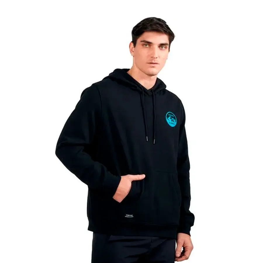 Imagen 4 de 8 de Buzo Saucony Rested El Cruce-NEGRO