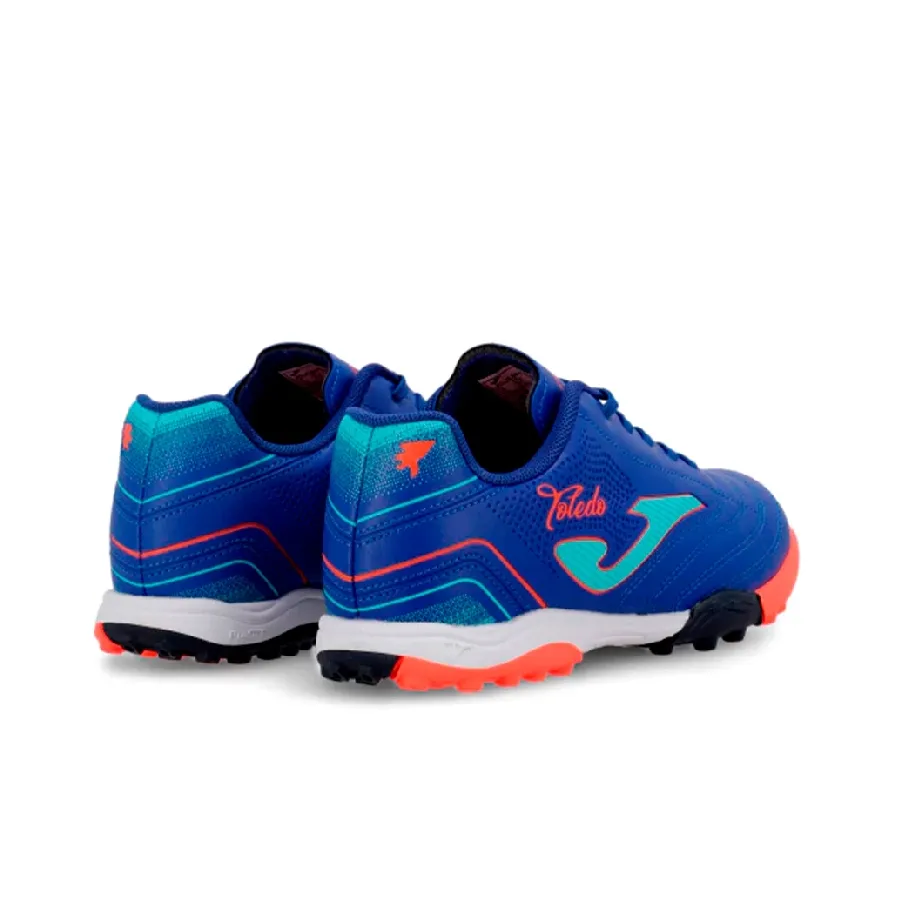 Imagen 2 de 8 de Botines Multitapón Joma Botines Botin Toledo Jr Tf-AZUL FRANCIA/NARANJA