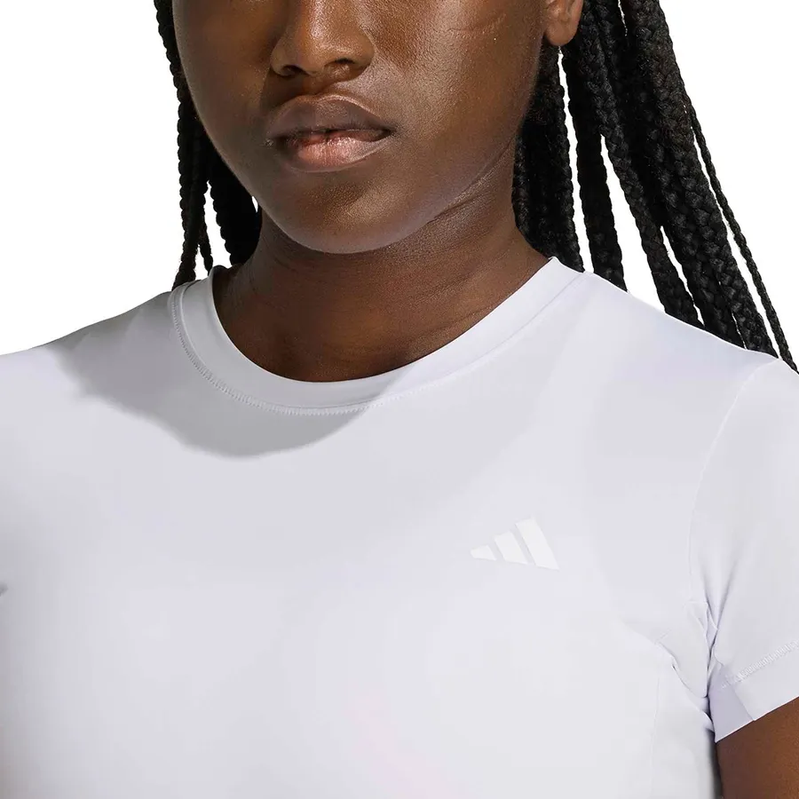 Imagen 3 de 5 de Remera adidas Primelift Essentials Contour-BLANCO