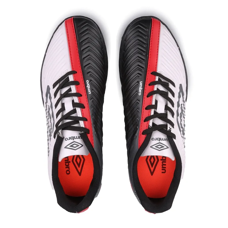 Imagen 3 de 5 de Botines Umbro Fifty IV-BLANCO/NEGRO/ROJO