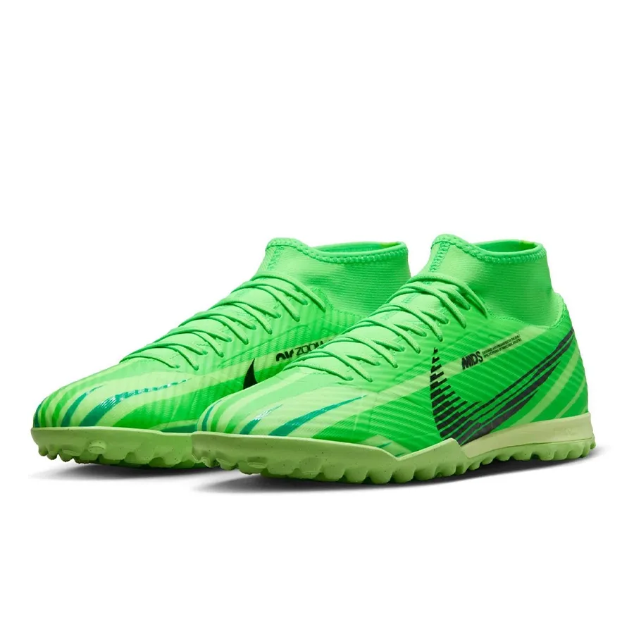 Imagen 1 de 8 de Botines Nike Zoom Superfly 9 Tf-VERDE FLUOR/NEGRO