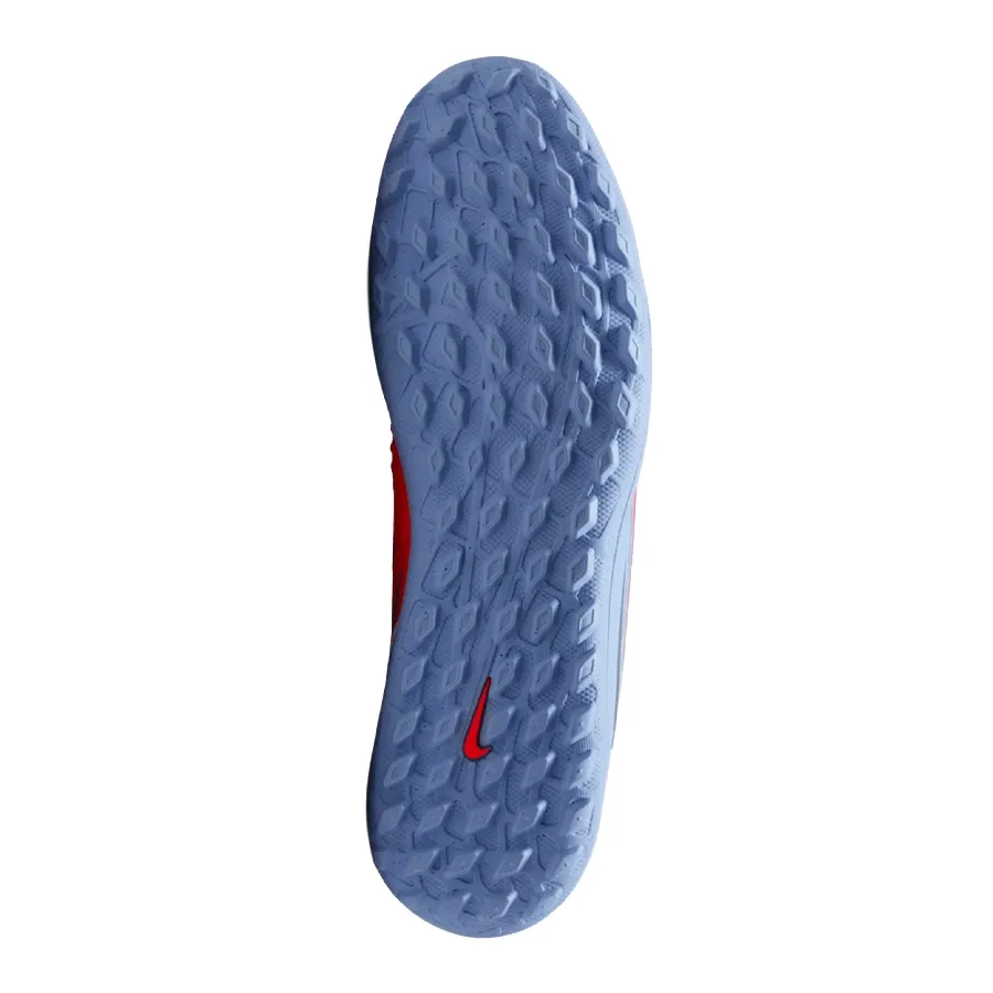 Imagen 4 de 8 de Botines Nike Phantom 360 Club TF-CELESTE/CORAL/NEGRO