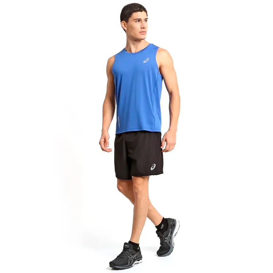 Imagen 5 de 6 de Shorts Asics Graphic-GRAFITO