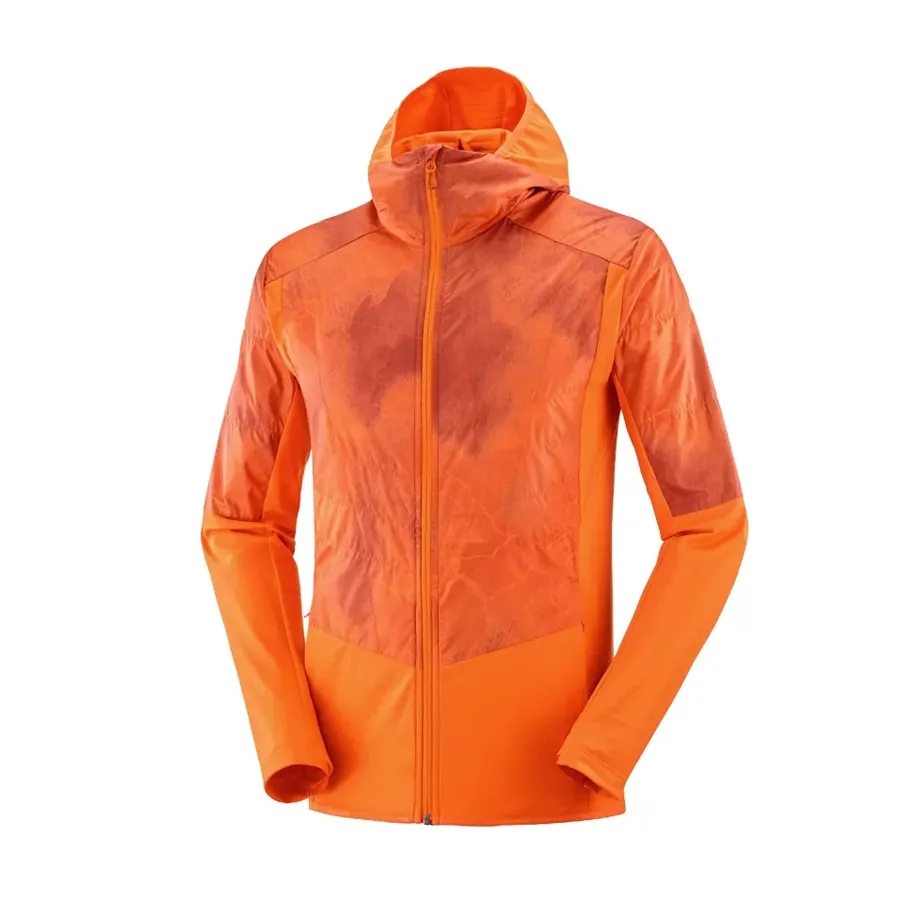 Imagen 0 de 3 de Campera Salomon Outline As Hybrid Mid-NARANJA